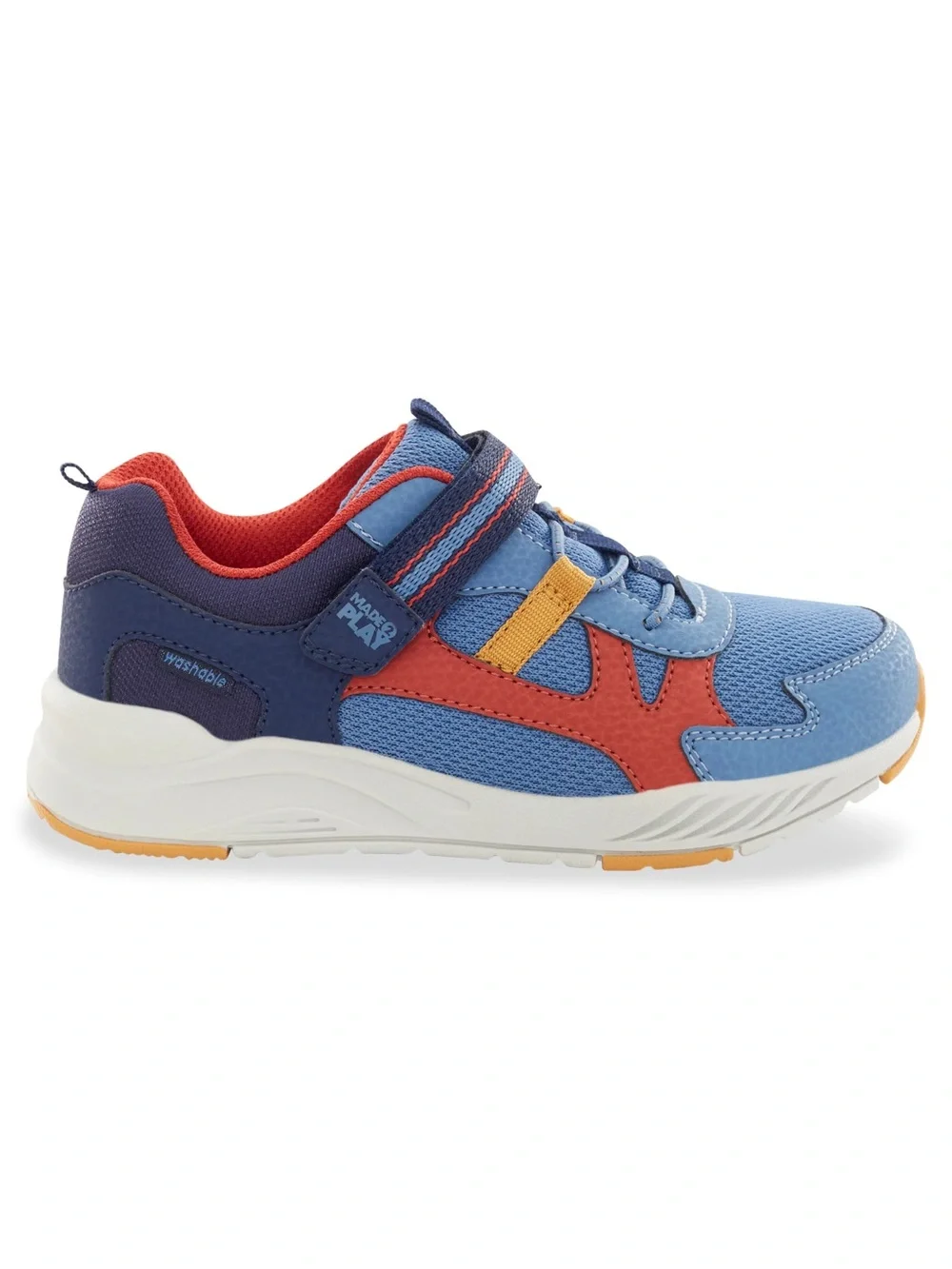 Stride Rite NEW Kids Blue & Red Athletic Sneakers Boys 10M back to school shoes